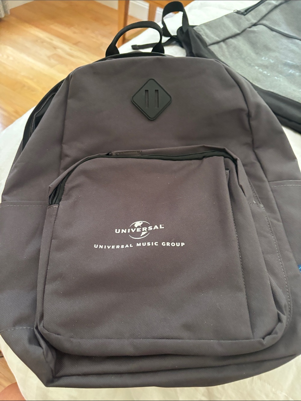 Universal Music Group (UMG) Black Backpack - Men's Travel & Everyday Bag